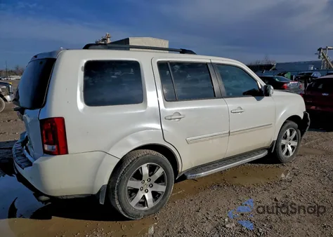 2012 Honda Pilot Touring из США, поврежденный, VIN 5FNYF4H98CB077894